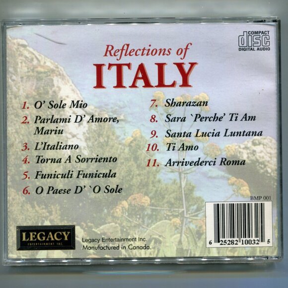 Reflections of Italy CD - Picture 2 of 2
